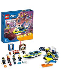 LEGO City Water Police Detective Missions 60355 Building Kit (278 Pieces), multicolor