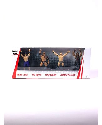 Mattel WWE Action Figures Pack of 4 (2.75 Inches) - GLD86