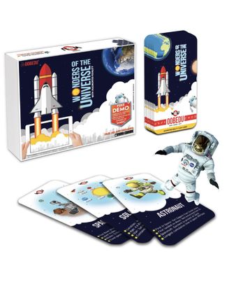 OOBEDU“ WONDERS OF THE UNIVERSE” AUGMENTED REALITY EDUCATIONAL FLASH CARD SET