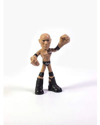 Mattel Dwyane" The Rock" Johnson WWE Superstar Bendable Action Figure (4-Inches)