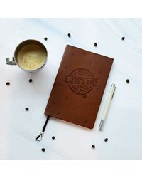 The Perfect Brew Notebook, brown