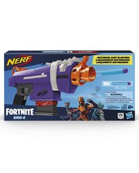 NERF Fortnite SMG-E Blaster -- Motorized Dart Blasting -- 6-Dart Clip, 6 Official Nerf Elite Darts -- For Youth, Teens, Adults