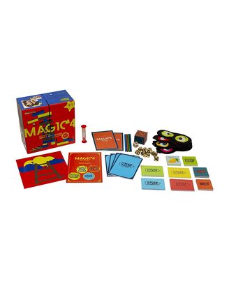 Magic4 Games Skill N’ Joy, 4 in 1 Games, Board Game for Boys & Girls 5 Years and Above