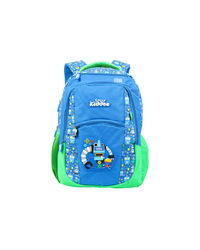 Smily Dual Color Backpack Blue