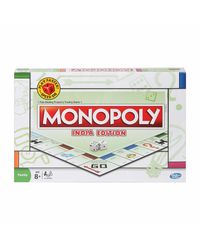 MONOPOLY India Edition Board Game for Families and Kids Ages 8 and Up, Fantasy Classic Gameplay, Multicolor
