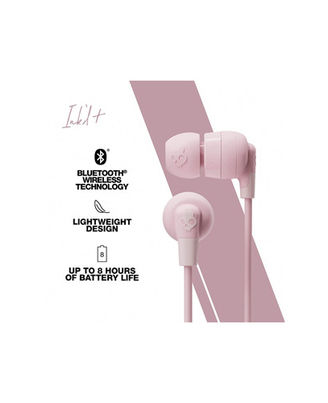 Skullcandy Inkd Plus Wireless In-Earphone With Mic (Pastels/Pink)