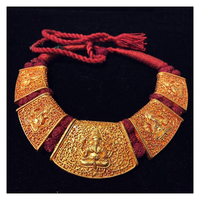 vrudev_ jewels Temple design neck piece