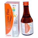 Ciplactin Plus Syrup 200 ml. ( Each ml Contains: Cyproheptadine Hydrochloride 2 mg. , Sorbitol Solution ( 70% ) 3.575 gm. ( Non -crystallising) , Tricholine Citrate 275 mg. . In a flavoured Syrup base q. s. Colour: Caramel