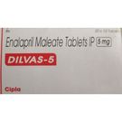 Dilvas 5 (Enalapril Maleate 5 mg tablets)