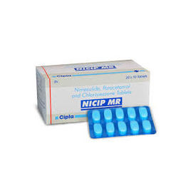 Nicip MR Tab. (Nimesulide 100mg+ Chlorzoxazone 375mg+ Paracetamol 325mg)