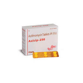 Azicip 250 Tabs (Azithromycin 250 mg tablets)