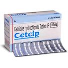 Cetcip Tabs. (Cetirizine Hydrochloride BP 10mg)