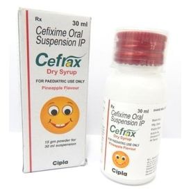 Cefrax DS ( Cefixime IP. . as Trihydrate equivalent to Anhydrous Cefixime