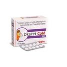 OKACET COLD TAB N/F (Cetirizine Dihydrochloride 5 mg Phenylephrine Hydrochloride 10 mg Paracetamol 325 mg)