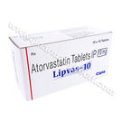 Lipvas - 10 Tabs (Atorvastatin Calcium 10 mg)