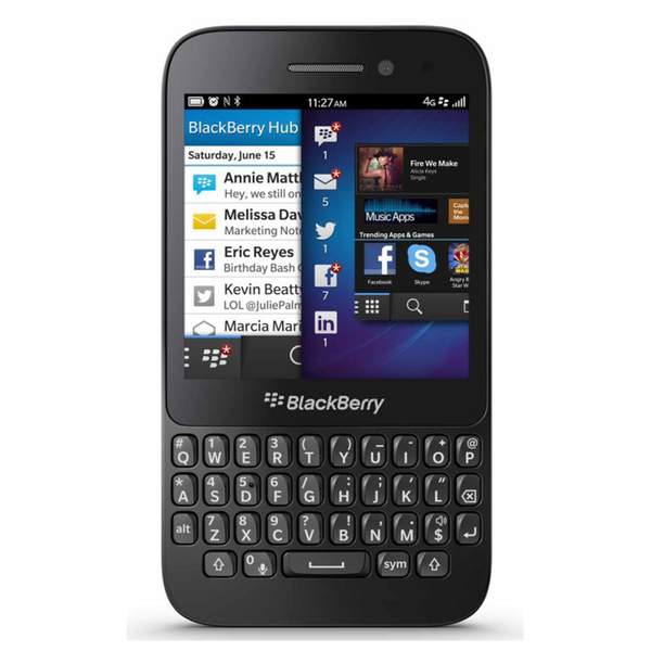 Blackberry Q5,  white