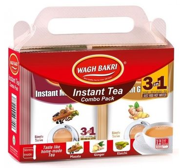 Wagh Bakri Instant Tea Premix Combo 168g (12 sachets)