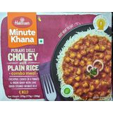 Haldirams Choley with Plain Rice Combo Meal (Serves 2) 300g