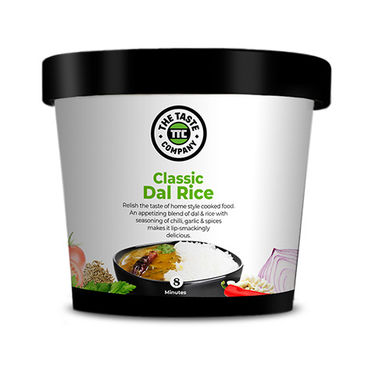 The Taste Company Classic Dal Rice (Serves 1) 80g