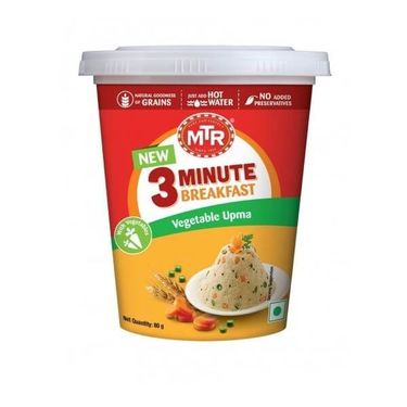 MTR Vegetable Upma Cup (Serves 1)