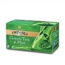 TWININGS GREEN TEA & MINT 25 TEA BAG