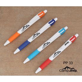 SV4013 Promotional Plastic Pen MoQ: 1000 Nos