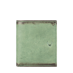 296 L105 (RFID) MEN'S WALLET CAMEL,  emerald green