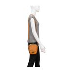 Argonne Women s Handbag Ostrich,  tan