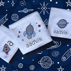 Space Adventure Towel Set