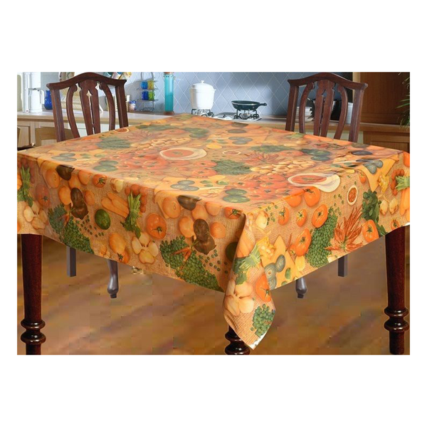 Luk Luck Dining Table PVC Cover-Vegtable(4Seaters)