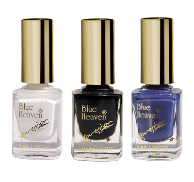 Blue Heaven Combo Of 3 Xpression Nail Paint, 27 ml