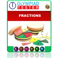 Class 3 Maths - Fractions - Printable PDF Worksheets (12 Nos)