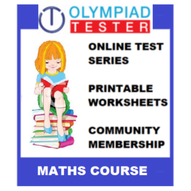 Class 6 Maths Olympiad Course (Online test series+ Printable Worksheets+ Community Membership)
