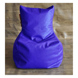 Style Homez Chair Filled Bean Bag,  royal blue, l