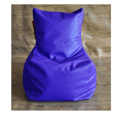 Style Homez Chair Filled Bean Bag,  royal blue, l