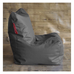 Style Homez Chair Filled Bean Bag,  grey, l