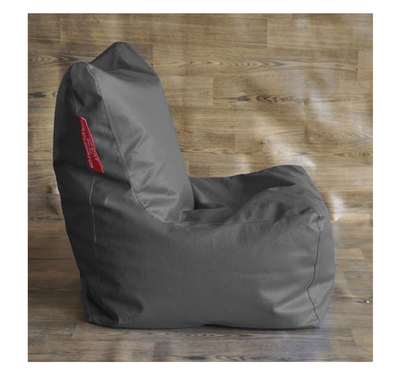 Style Homez Chair Filled Bean Bag,  grey, l
