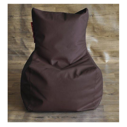 Style Homez Chair Filled Bean Bag,  brown, l