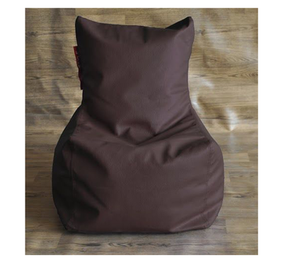 Style Homez Chair Filled Bean Bag,  brown, l