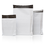 Tamper Proof POD Courier Bags 12  X16  (Pack of 100) (White, Black) Security Bag (16.51 x 19.05 Pack of 50)