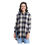 Only Checked Shirt,  navy blue, 40