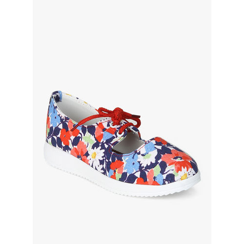 D chica Multicoloured Floral Sneakers, 27