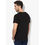Riot Jeans Graphic V Neck T-Shirt, l,  black