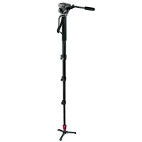 Manfrotto 561 BHDV-1 Fluid Video Monopod with Head