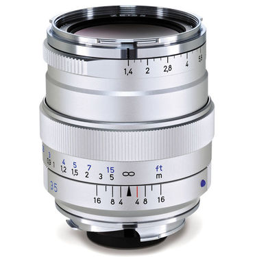 Zeiss 35mm f/1.4 Distagon T* ZM Lens for M-Mount (Silver)