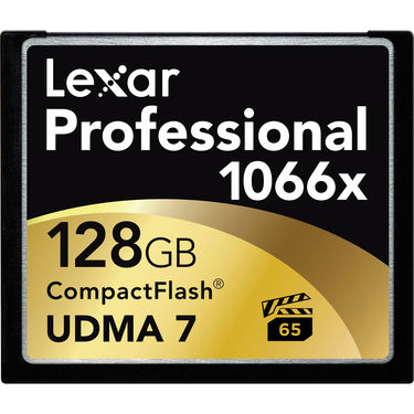 Lexar PRO CF 128GB 1066X Memory Card