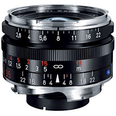 Zeiss 35mm f/2.8 C Biogon T* ZM Lens (Black)