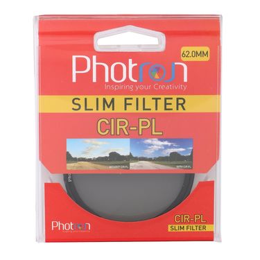 Photron CIR-PL 62mm CPL Filter, Slim