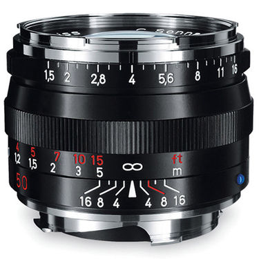 Zeiss 50mm f/1.5 C Sonnar T* ZM Lens (Black)