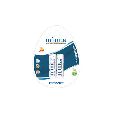 Envie Infinite Plus Ready to Use & Rechargeable AA Size 2100mAh